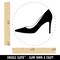 High Heel Pump Shoe Self-Inking Rubber Stamp for Stamping Crafting Planners